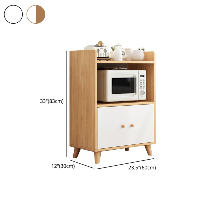 Buffet contemporain armoire en bois d'ingénierie pour le salon