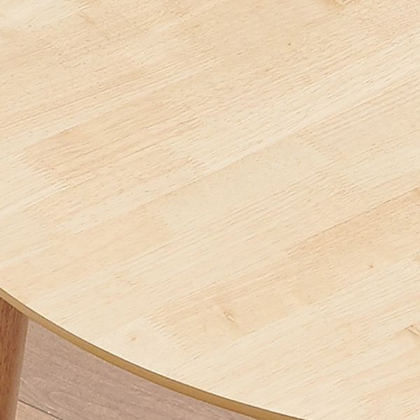 Rubber Wood Round Table for Restaurant Modern Dining Table in Nature/Walnut with 4 Legs Clearhalo ' dining_table' 'Dining Tables & Seating' 'Dining Tables' 'furn' 'furn_dining_table' 'Furniture' 'furniture_dining_table' 'Kitchen & Dining Furniture' 'kitchen&dining_furn' 'kitchen' 'kitchen_dining_table' 1200x1200_a86de477-8dcd-403a-986e-4c96eb6e3f98