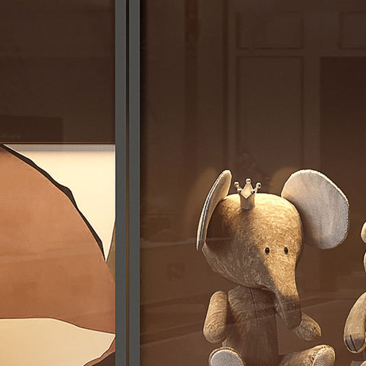 Glam Standard Bookcase ingegnerizzato in legno in legno con mobili