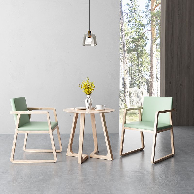 Arm Dining Chairs Modern Ash Wood Side Chairs for Dining Room Clearhalo 'Dining Chairs' 'Dining Tables & Seating' 'dining_chair' 'furn' 'furn_dining_chair' 'Furniture' 'furniture_dining_chair' 'Kitchen & Dining Furniture' 1200x1200_a872b27f-650e-4ee8-a662-c318cd5f9e6f