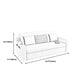 Contemporary Cushions Sofa Bed with Sound 32.28"High Charles Of London Sofa Clearhalo 'furn' 'furn_sofas' 'Furniture' 'furniture_sofas' 'kitchen' 'kitchen_sofas' 'Living Room Furniture' 'Sofa' 'sofas' 1200x1200_a8732784-4c98-4cdb-93cb-e2587a1800b0