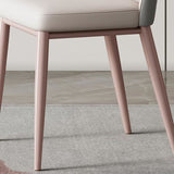 Silla de comedor de ala de cuero de estilo PU de estilo moderno para interiores
