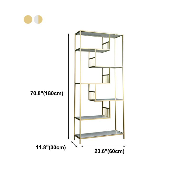Bibliothèque de style moderne de Etagere Metal Bibelle pour le bureau à domicile
