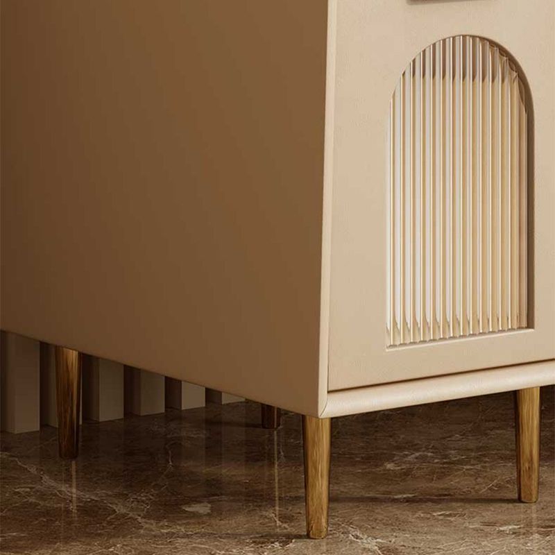 Table de nuit du tiroir en bois massif modernisme lit de chevet de lit