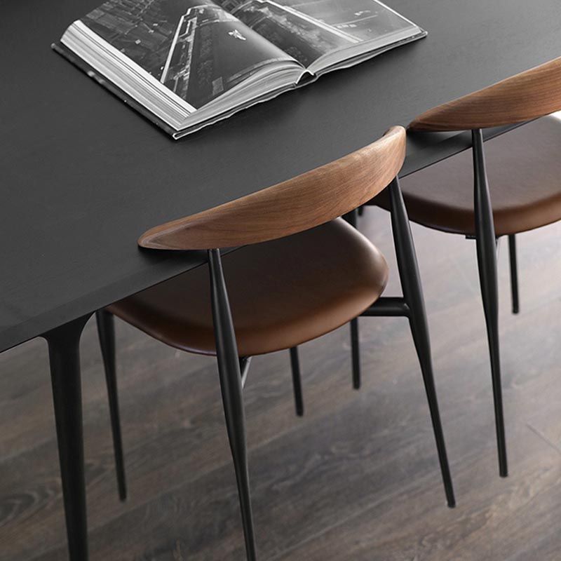 Sedia da pranzo industriale sedia da pranzo in metallo per ristorante