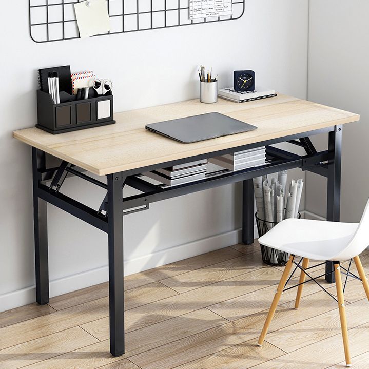 23 "brede eigentijdse schrijfbureau rechthoekige houten computerbureau