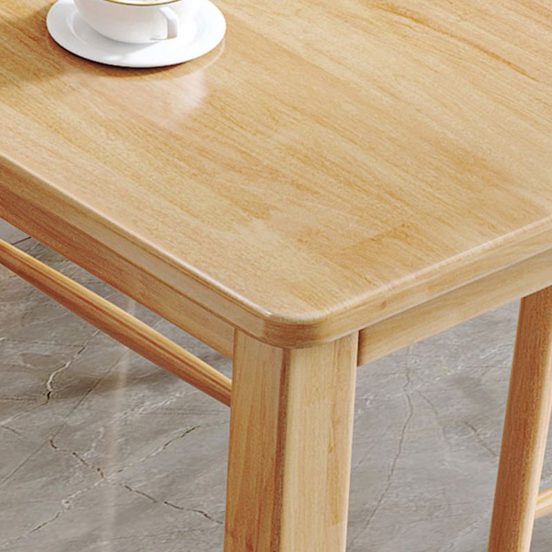 Contemporary Bar Dining Table Rectangle Indoor Wood Counter Table Clearhalo 'Bar Furniture' 'Bar Tables' 'bar_tables' 'furn' 'furn_bar_tables' 'Furniture' 'Kitchen & Dining Furniture' 1200x1200_a8865ca3-4756-4e1f-8deb-f62a453ca6d6