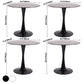 Contemporary Style Home Tempered Glass Dining Table Round Shape Table with Pedestal Base Clearhalo ' dining_table' 'Dining Tables & Seating' 'Dining Tables' 'furn' 'furn_dining_table' 'Furniture' 'furniture_dining_table' 'Kitchen & Dining Furniture' 'kitchen&dining_furn' 'kitchen' 'kitchen_dining_table' 1200x1200_a889507e-732d-47f2-b323-19674b71dca1