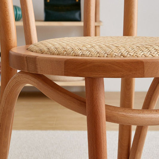 Modern Style Patio Side Chair Windsor Back Armless Dining Chair Clearhalo 'Dining Chairs' 'Dining Tables & Seating' 'dining_chair' 'furn' 'furn_dining_chair' 'Furniture' 'Kitchen & Dining Furniture' 1200x1200_a88abf39-8170-4c77-919d-12a537f5cdc7