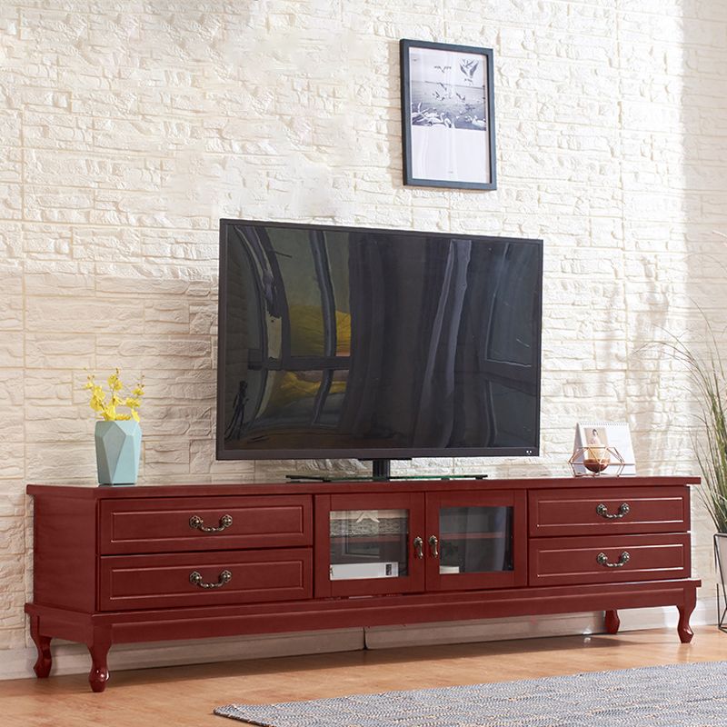 Transitional Wooden TV Stand TV Media Stand with Doors for Living Room Clearhalo 'furn' 'furn_tv_stands_entertainment_centers' 'Furniture' 'Living Room Furniture' 'TV Stands & Entertainment Centers' 'TV Stands & Media Storage Furniture' 'tv_stands_entertainment_centers' 1200x1200_a88cc999-6b19-41cd-92f6-363b72482456