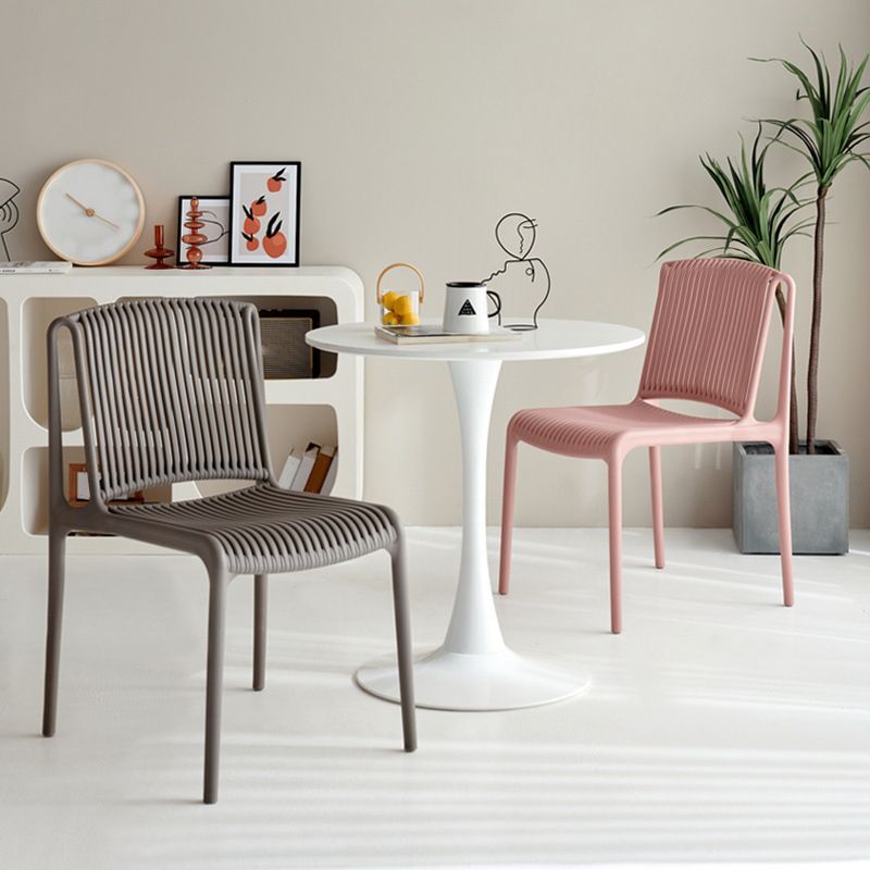 Home Indoor Armless Dining Chairs Slat Back Stacking Side Chair Clearhalo 'Dining Chairs' 'Dining Tables & Seating' 'dining_chair' 'furn' 'furn_dining_chair' 'Furniture' 'Kitchen & Dining Furniture' 1200x1200_a88d40fd-b5a5-45bf-8a88-86b3b1b67b6b