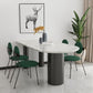 Modern Sintered Stone Dining Table 4 Legs Dining Table for Dining Room Clearhalo ' dining_table' 'Dining Tables & Seating' 'Dining Tables' 'furn' 'furn_dining_table' 'Furniture' 'furniture_dining_table' 'Kitchen & Dining Furniture' 'kitchen&dining_furn' 'kitchen' 'kitchen_dining_table' 1200x1200_a88f0fcf-2c3a-43f2-9721-dece9af5cc87