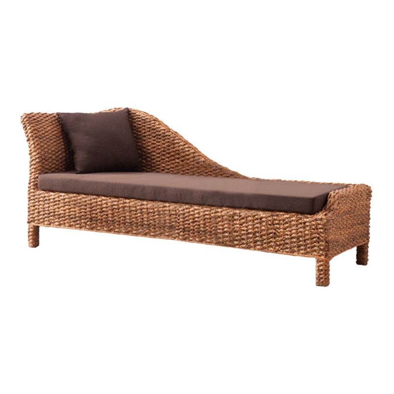 Farmhouse Style Chaise Lounge Chair Rattan Chair for Bedroom Clearhalo 'Chairs & Seating' 'Chaise Lounge' 'chaise_lounge' 'furn' 'furn_chaise_lounge' 'Furniture' 'Living Room Furniture' 1200x1200_a890549e-b437-47b1-b176-46937f9151e0