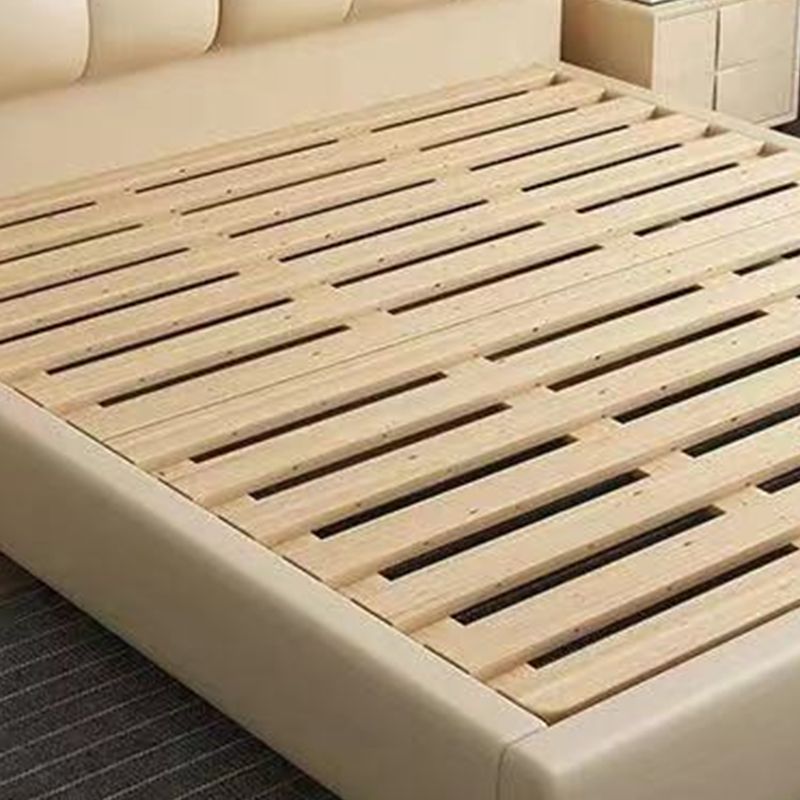 Glam Pine Wood Mattress Included with Headboard Rectangular Bed Frame Clearhalo 'Bedroom Furniture' 'Beds' 'furn' 'furn_beds' 'Furniture' 1200x1200_a890c8d9-fed5-4a3f-b7f3-96f09b77ee6b