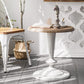 French Country Wooden Cocktail Table Distressed Coffee Cocktail Table for Home