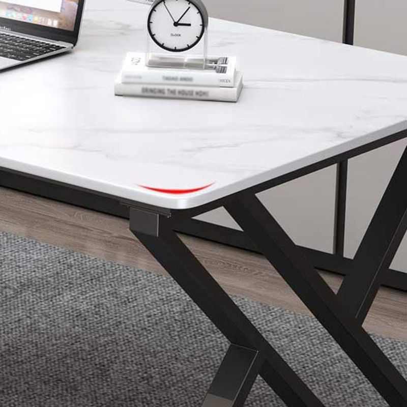 Sintered Stone Home Working Table Modern Rectangle Office Table Clearhalo 'furn' 'furn_office_desk' 'Furniture' 'furniture_office_desk' 'Office Desks' 'Office Furniture' 'office_desk' 1200x1200_a899c6e9-221c-4e29-adb7-af43d376901c