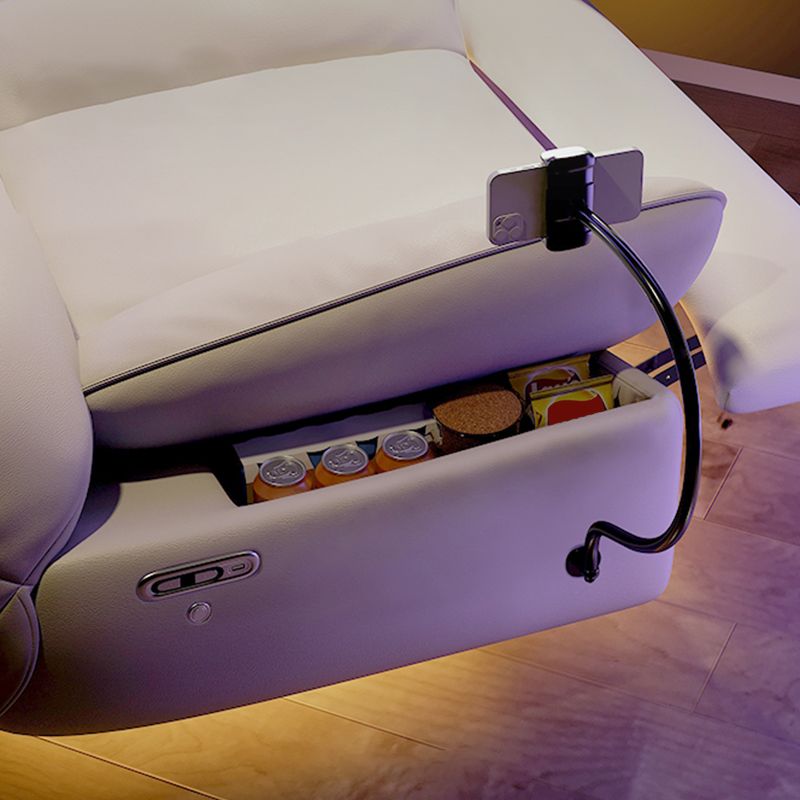 Moderno vera sedia in pelle club recliner massaggio home theater reclinabile