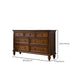 Commode traditionnelle en bois massif en bois massif avec tiroirs 3/4/7
