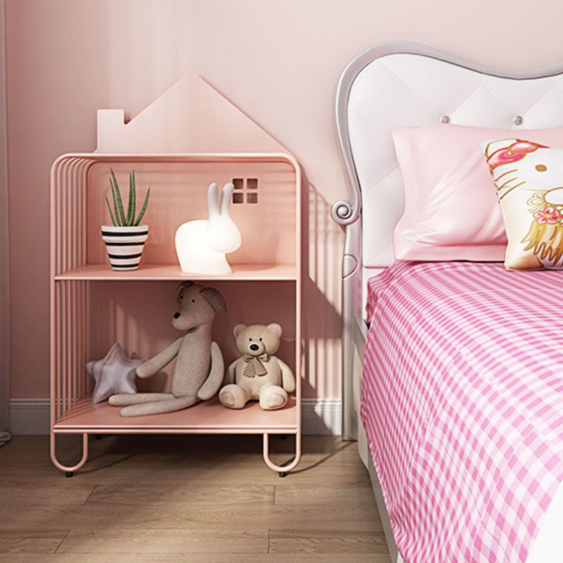 Moderne stijl boekenkast metaal open terug boekenplank voor thuiskantoor