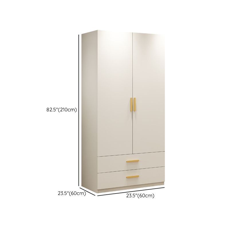 Moderne garderobe kast met kledingstaaf houten garderobe araRoire