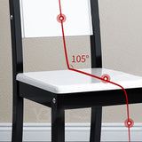 Home Industrial Wood Dining Chair Armless Open Back Dining Side Chair (Set of 2) Clearhalo ' kitchen&dining_furn' 'Dining Chairs' 'Dining Tables & Seating' 'dining_chair' 'furn' 'furn_dining_chair' 'Furniture' 'furniture_dining_chair' 'Kitchen & Dining Furniture' 'kitchen' 1200x1200_a8a07c6a-71b6-449f-b9cf-be93bbd673bf