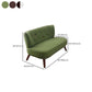 Contemporary Cotton Armless Sofa with Tufted Back and Solid Wood Legs Clearhalo 'furn' 'furn_sofas' 'Furniture' 'Living Room Furniture' 'Sofa' 'sofas' 1200x1200_a8a27158-cbd4-4a53-8e49-f59a53fb9816