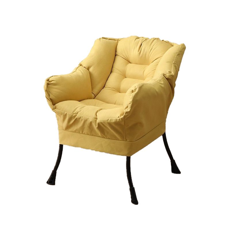 29,53 "l x 27,56" w x 37,4 "h moderno sedia a bracciola con cuscinetto cucito