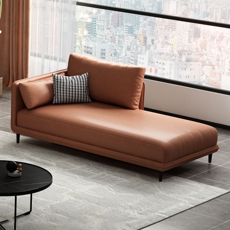 Nordic Chaise Lounge Cushioned Chaise Lounge Chair with Pillow Top Arms Clearhalo 'Chairs & Seating' 'Chaise Lounge' 'chaise_lounge' 'furn' 'furn_chaise_lounge' 'Furniture' 'Living Room Furniture' 1200x1200_a8a42d4a-db15-4c52-82d1-f681f8af3265