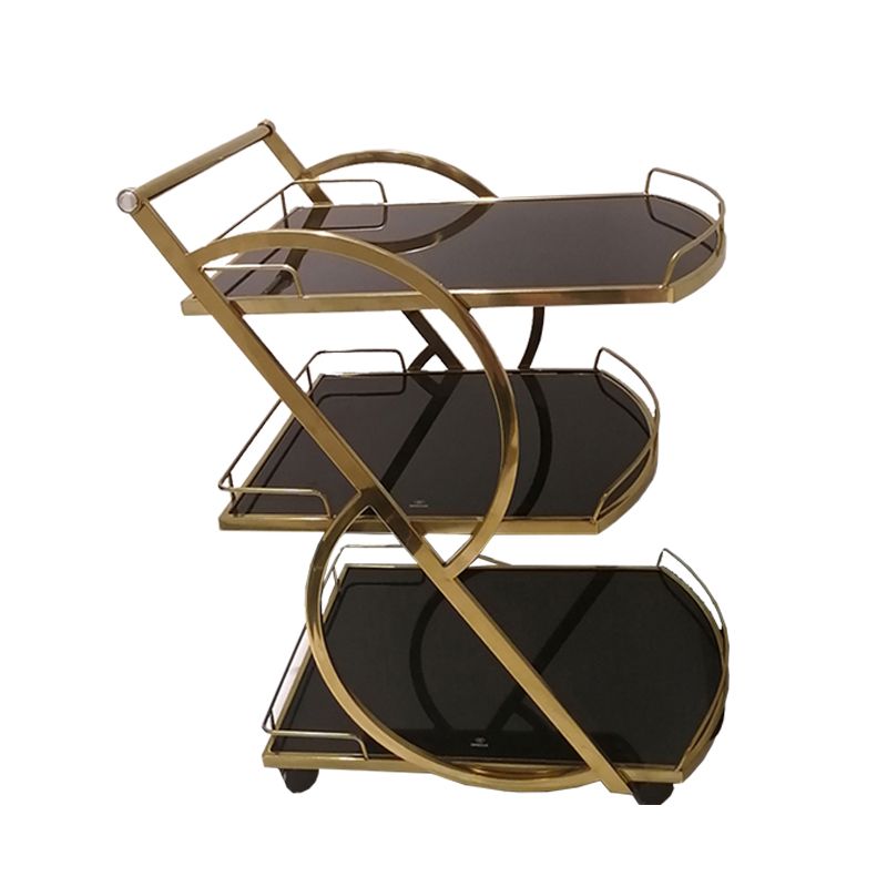 33.86" High Contemporary Prep Table Rolling Metal Prep Table for Kitchen Clearhalo 'furn' 'furn_kitchen_islands_carts' 'Furniture' 'Kitchen & Dining Furniture' 'Kitchen Islands & Carts' 'kitchen_islands_carts' 1200x1200_a8a6cb7c-db2f-4d3c-9f31-2e46c7d567f9