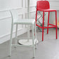 Scandinavian Plastic Dining Room Armless Stool Low Back Bar Stool for Kitchen Clearhalo 'Bar Furniture' 'Bar Stools' 'bar_stools' 'furniture_bar_stools' 'Kitchen & Dining Furniture' 'kitchen&dining_furn' 'kitchen' 'kitchen_furn' Furniture' 1200x1200_a8ad7ff6-4bec-4b54-a8b7-c815617c2842