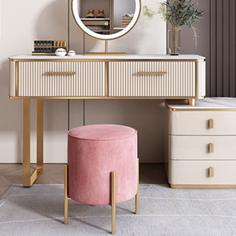 Glam 17.71 "tavolo da toeletta set di vanità largo con cassetto