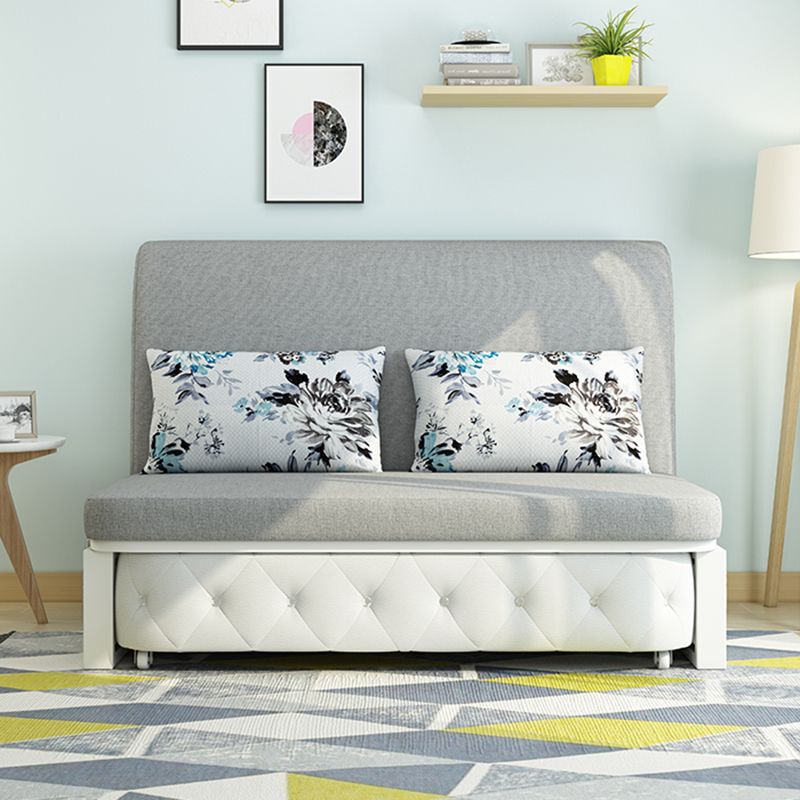 Sofá de cama de cama de algodón sin brazo de algodón