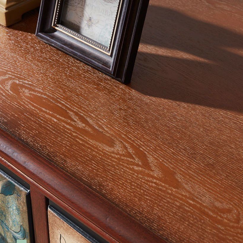 MEDING MEDCIMENTO MODERNO MODERNO 16.14 "Accento largo, mobile laterale del rettangolo di legno