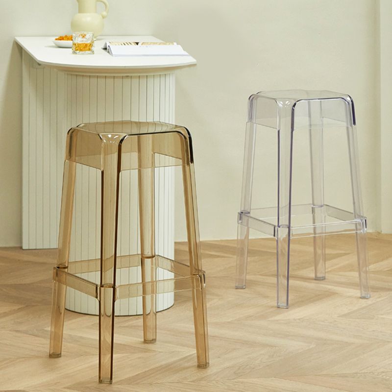 Contemporary Bar-stool Plastic Counter Bar Stool for Restaurant Clearhalo 'Bar Furniture' 'Bar Stools' 'bar_stools' 'furn' 'furn_bar_stools' 'Furniture' 'furniture_bar_stools' 'Kitchen & Dining Furniture' 1200x1200_a8afac49-3ec4-4098-a782-de0c85f072fe