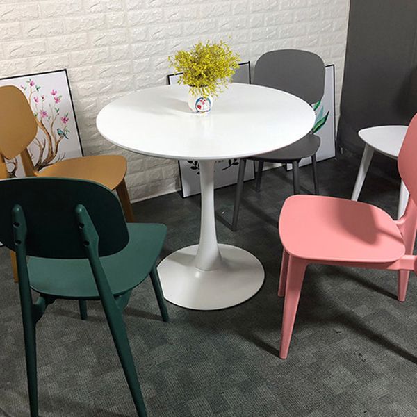 Tavolo da pranzo rotondo base per tulipano moderno tavolo fisso di pietra sinterizzata