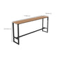 1/2/5 Pieces Modern Reclaimed Wood Bar Table Set Fixed Table Counter Table Clearhalo 'Bar Furniture' 'furn' 'furn_home_bar_bar_sets' 'Furniture' 'Home Bars & Bar Sets' 'home_bar_bar_sets' 'Kitchen & Dining Furniture' 1200x1200_a8b3350c-b84f-4ce4-a4f1-11a945beeb00