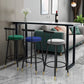 Tabouret de comptoir de bars de style contemporain pour cuisine pour cuisine