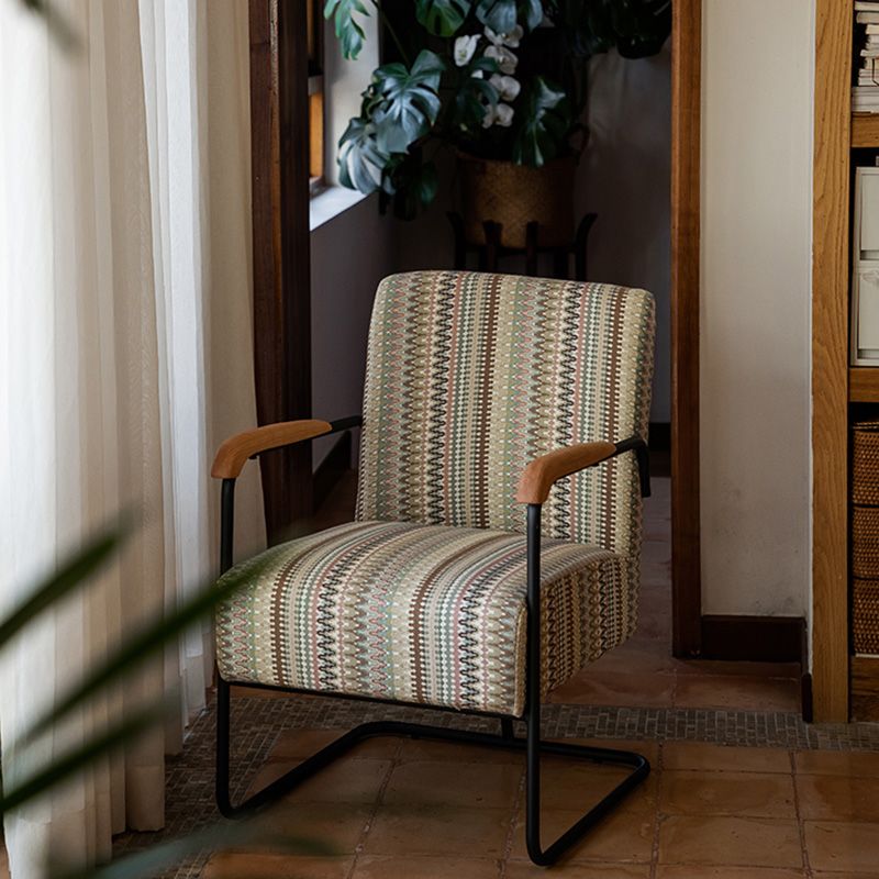 Arms Included Chair with wooden handrail 32.67" Wide Armchair for Living Room Clearhalo 'Accent Chairs' 'accent_chairs' 'Chairs & Seating' 'furn' 'furn_accent_chairs' 'Furniture' 'Living Room Furniture' 1200x1200_a8b82e93-7cc8-43bc-975a-80dd8adfd32d