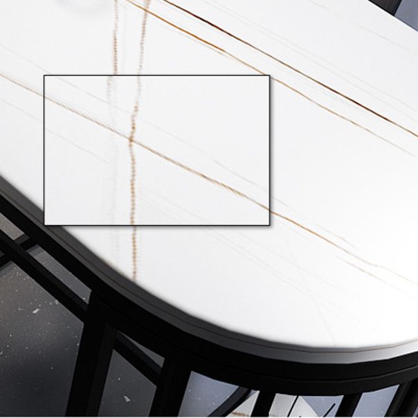 White Glam Style Bar Table in Faux Marble and Iron Top Bar Table Living Room Bar Table Clearhalo 'Bar Furniture' 'Bar Tables' 'bar_tables' 'furn' 'furn_bar_tables' 'Furniture' 'furniture_bar_tables' 'Kitchen & Dining Furniture' 1200x1200_a8b8aa71-22e1-4cc8-b6f3-5f7fab9371b0