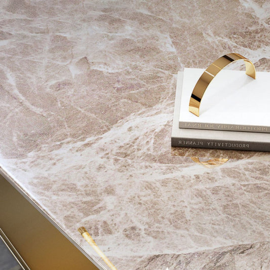 Sintered Stone Modern Dining Room Set with Rectangle Table and Metal Base Dining Set Clearhalo 'Dining Room Sets' 'Dining Tables & Seating' 'dining_room_set' 'furn' 'furn_dining_room_set' 'Furniture' 'furniture_dining_room_set' 'Kitchen & Dining Furniture' 'kitchen&dining_furn' 'kitchen' 1200x1200_a8b9081d-0661-4c6d-8196-054929ec5328