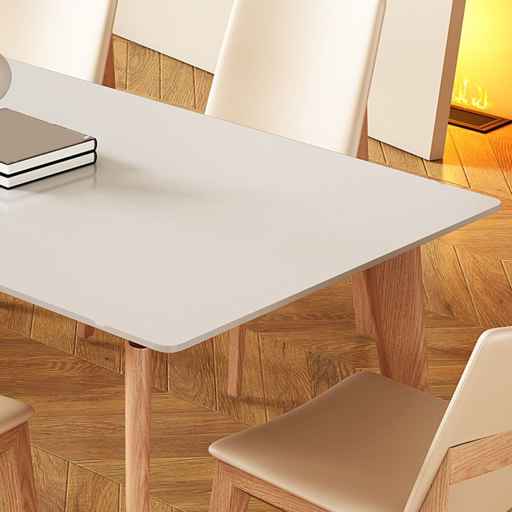 Sintered Stone Dining Table Wooden Base Dinner Table for Dining Room Clearhalo 'Dining Tables & Seating' 'Dining Tables' 'dining_table' 'furn' 'furn_dining_table' 'Furniture' 'Kitchen & Dining Furniture' 1200x1200_a8b97a37-62cc-4958-8ff0-e39b9fa80a2b