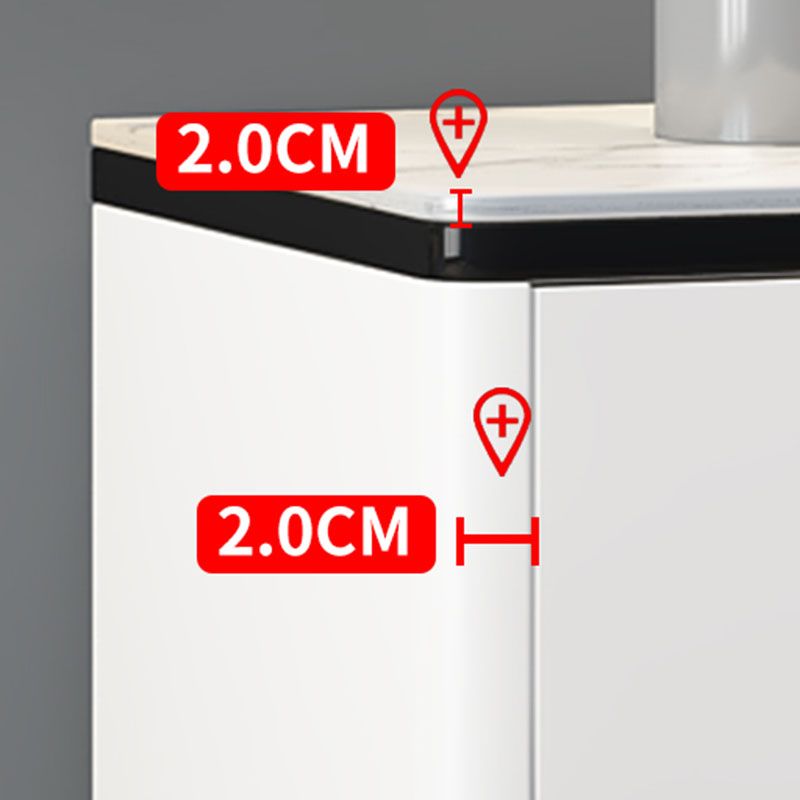 Moderne stenen opbergkast dressoir 15,75-inch w opslagkist