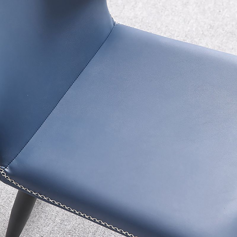 Contemporary Chair Dining Armless Chairs for Kitchen with Metal Legs Clearhalo 'Dining Chairs' 'Dining Tables & Seating' 'dining_chair' 'furn' 'furn_dining_chair' 'Furniture' 'furniture_dining_chair' 'Kitchen & Dining Furniture' 1200x1200_a8bce000-370f-4cba-b3aa-885457f9d0e9