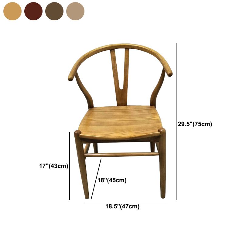 Traditional Dining Accent Chair Solid Wood Side Dining Chairs