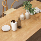 Simplicity Home Solid Wood Dining Table Rectangle Shape Dining Table with 4 Legs Base Clearhalo ' dining_table' 'Dining Tables & Seating' 'Dining Tables' 'furn' 'furn_dining_table' 'Furniture' 'furniture_dining_table' 'Kitchen & Dining Furniture' 'kitchen&dining_furn' 'kitchen' 'kitchen_dining_table' 1200x1200_a8c02695-e38a-4119-aa99-7355b978abf1