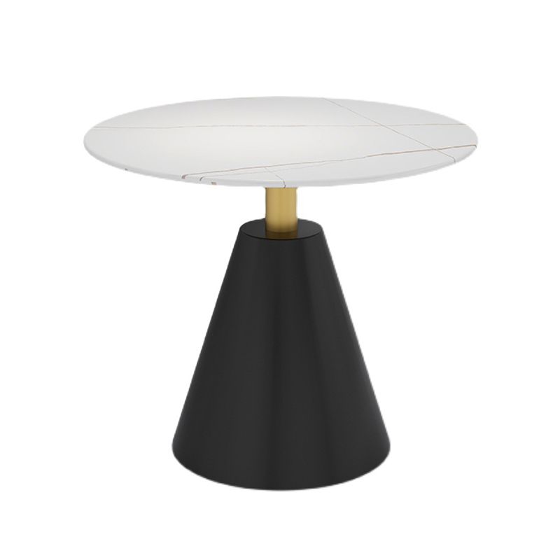 Sintered Stone Dining Table Modern Round Dining Table with Pedestal Base Clearhalo ' dining_table' 'Dining Tables & Seating' 'Dining Tables' 'furn' 'furn_dining_table' 'Furniture' 'furniture_dining_table' 'Kitchen & Dining Furniture' 'kitchen&dining_furn' 'kitchen' 'kitchen_dining_table' 1200x1200_a8c07484-b4e4-40a5-9572-fff8cae1d228