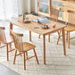 Contemporary Style Solid Wood Dining Table 4 Legs Wood Base Rectangle Table for Home Clearhalo ' dining_table' 'Dining Tables & Seating' 'Dining Tables' 'furn' 'furn_dining_table' 'Furniture' 'furniture_dining_table' 'Kitchen & Dining Furniture' 'kitchen&dining_furn' 'kitchen' 'kitchen_dining_table' 1200x1200_a8c25ad3-db68-42ad-a796-40b53d29dc76