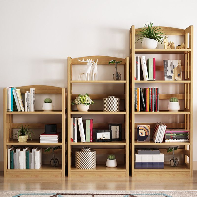 Estantería moderna de madera estantería vertical para sala de estar