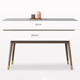 Mid-Century Kitchen Grey Dining Table Rectangle Sintered Stone Dining Table with 4 Legs Clearhalo ' dining_table' 'Dining Tables & Seating' 'Dining Tables' 'furn' 'furn_dining_table' 'Furniture' 'furniture_dining_table' 'Kitchen & Dining Furniture' 'kitchen&dining_furn' 'kitchen' 'kitchen_dining_table' 1200x1200_a8c60a8f-0faa-409d-82ae-1272a4c6d2ca