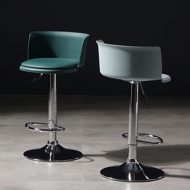 Modern Liftable Bar-stool Metal Counter Bar Stool with Metal Legs Clearhalo 'Bar Furniture' 'Bar Stools' 'bar_stools' 'furn' 'furn_bar_stools' 'Furniture' 'furniture_bar_stools' 'Kitchen & Dining Furniture' 1200x1200_a8c8617f-b349-48a4-a25a-764d212a592f